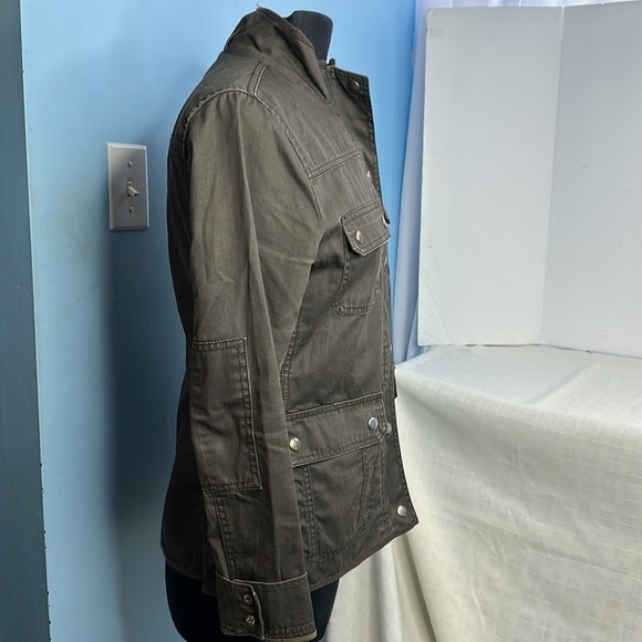 J Crew Resin-coated twill field jacket size s - Picture 5 of 10